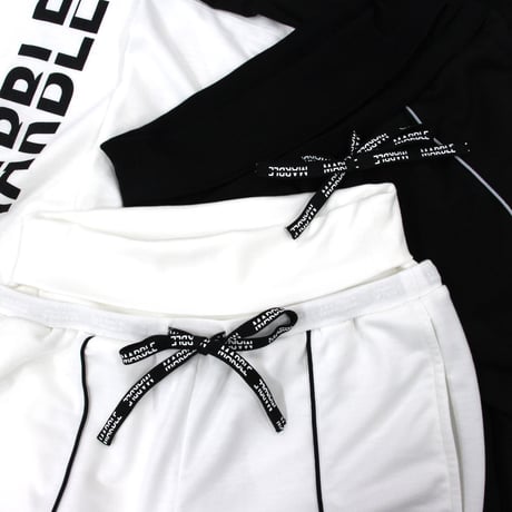 （Marble）L2601-607　フレアパンツ　BLACK　LADIES M・L