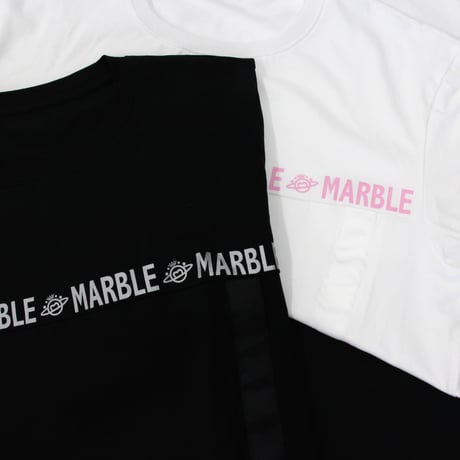 （Marble）U2606-101　スリットT　WHITE　UNISEX M・L・XL