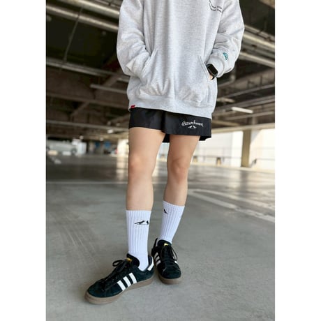 2 BIRDS LOGO CREW SOCK　W（ウィメンズサイズ）：22-25　M（メンズサイズ）：25-29