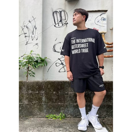 BitterSweet WORLD TRIBE TRI-BLEND BIG Tee　ヴィンテージブラック　MサイズLサイズ