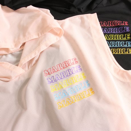（Marble）L2606-103　フーディドルマンT × カップ付きタンクトップセット　PINK　LADIES F