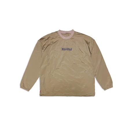 BSG ACADEMY PREMIUM POLYESTER PULLOVER　ベージュ　（ワンサイズ）