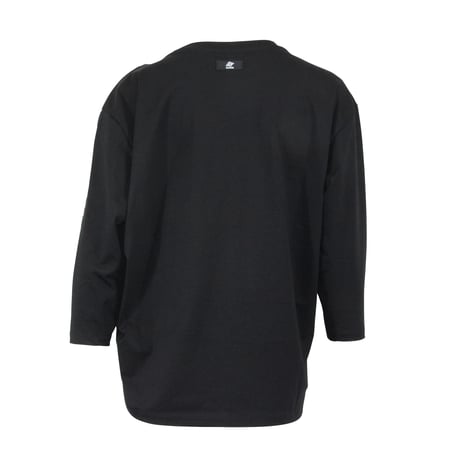 （Marble）L2511-104 7分袖丈Tシャツ BLACK　LADIES F
