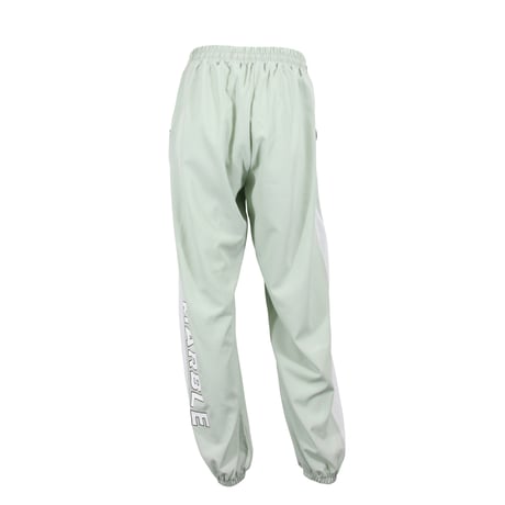 （Marble）L2606-606　切替メッシュ付きロングパンツ　LIGHTGREEN　LADIESM ・L