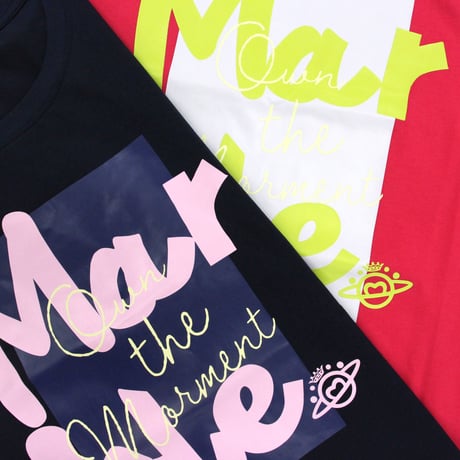 （Marble）U2603-101　Tシャツ　NAVY　UNISEX M・L・XL