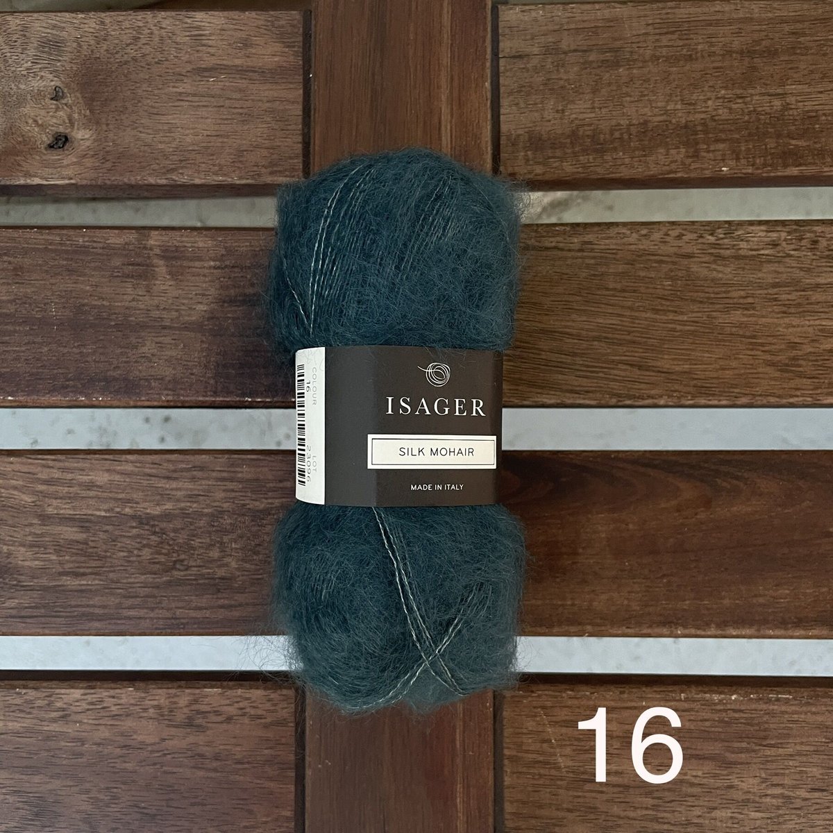 10月末迄】Isager SILK MOHAIR 5玉セット-
