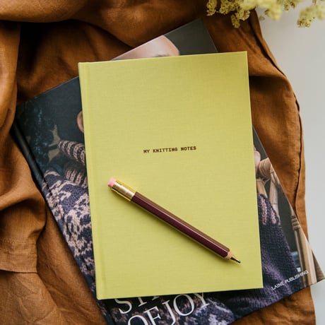 MY KNITTING NOTES  by  Laine magazine