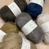 Biches & Bûches  Le gros Silk Mohair　モノトーン・ナチュラル系