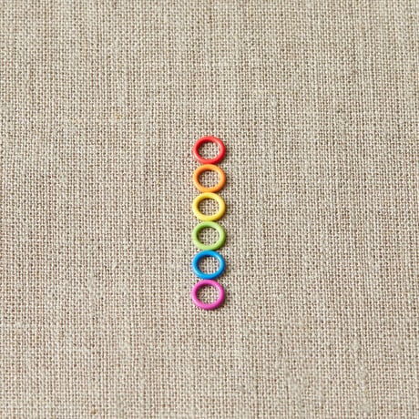 Cocoknits 　Colorful Ring Stitch Markers　輪っかのマーカー（3種類）