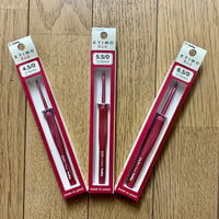 TULIP  ETIMO Red クッショングリップ付き　カギ針4.5/0,5.5/0,6.5/0