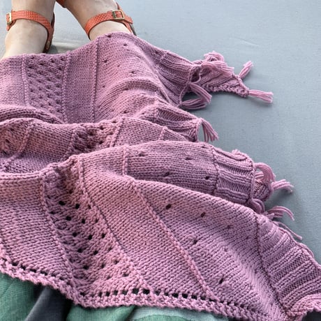 Ordinary Love Shawl Fringes! ダウンロード パターン　英語版