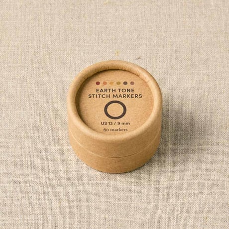 Earth Tone Ring Stitch Markers　　輪っかのマーカー　NEW!!