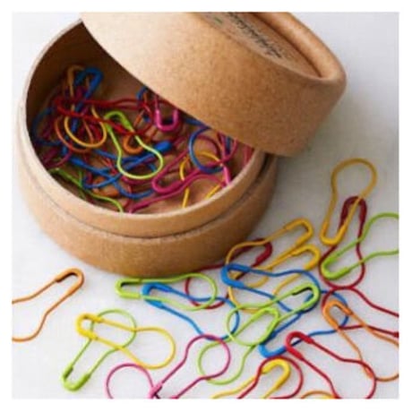 Cocoknits  Colorful Opening Stitch Markers　だるま型マーカー