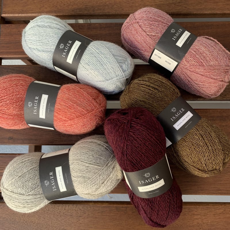 Isager Highland Wool 【店舗発送】 | EYLUL yarns