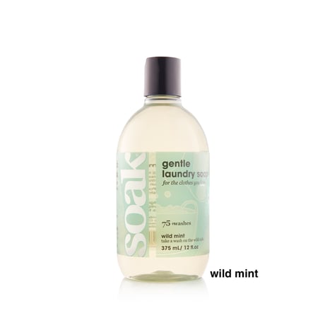 SOAK  すすぎのいらない　デリケート衣類用洗剤  90ml トラベルサイズ
