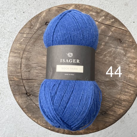 Isager　Sock Yarn  100g玉　青〜緑