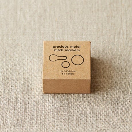 Cocoknits 　 Precious Metal Stitch Markers　おしゃれな３色のマーカー