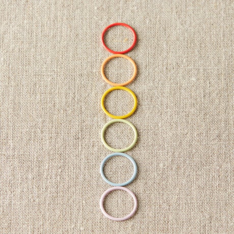 Cocoknits 　Colorful Ring Stitch Markers　輪っかのマーカー（3種類）