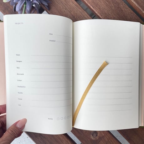 MY KNITTING NOTES  by  Laine magazine
