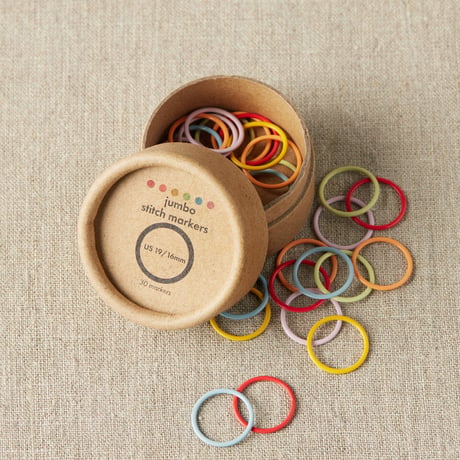 Cocoknits 　Colorful Ring Stitch Markers　輪っかのマーカー（3種類）