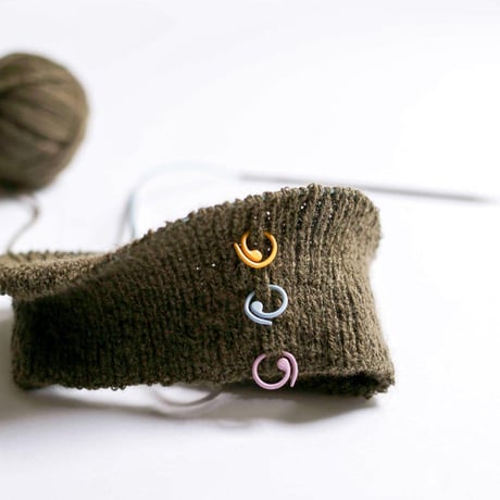 Cocoknits Split Ring Stitch Markers  引っ掛けるタイプのマーカー