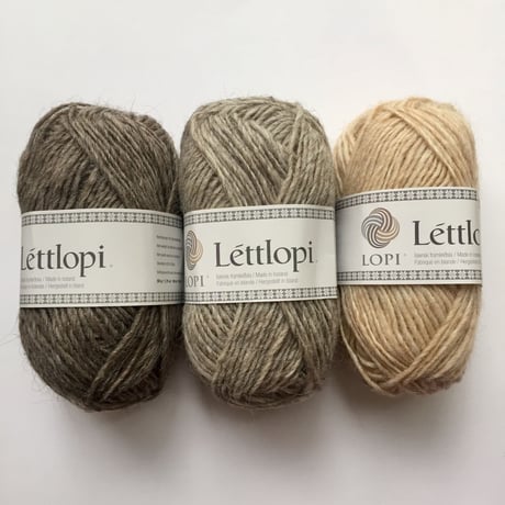 レットロピ　Lett lopi 　茶系