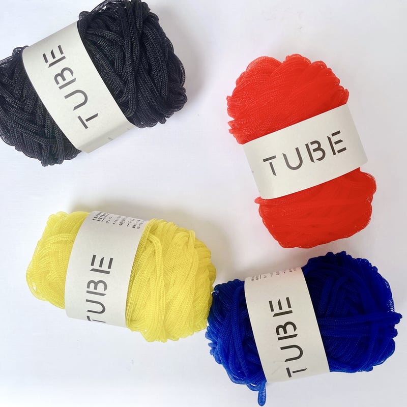 tomato様 TUBE チューブ状になった不思議な糸 | EYLUL yarns