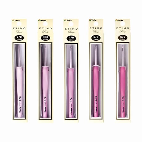 TULIP  ETIMO Rose クッショングリップ付き　カギ針