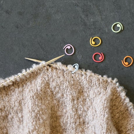Cocoknits Split Ring Stitch Markers  引っ掛けるタイプのマーカー