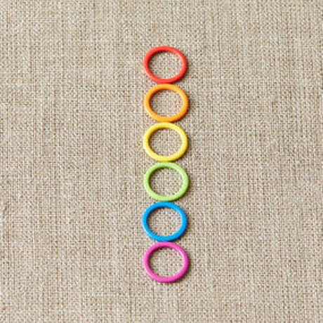 Cocoknits 　Colorful Ring Stitch Markers　輪っかのマーカー（3種類）