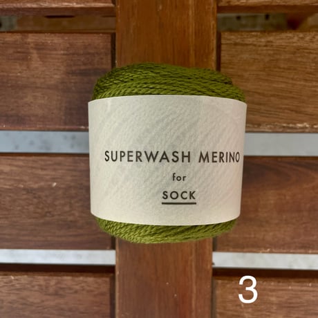 DARUMA     Super Wash Merino　靴下用毛糸