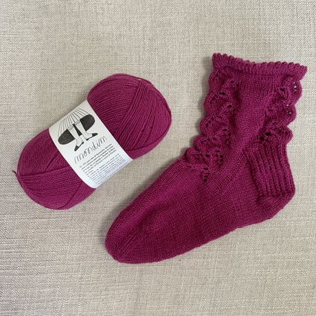 大阪城 SOCKS  日本語パターン　PDFダウンロード