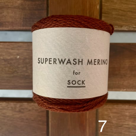 DARUMA     Super Wash Merino　靴下用毛糸