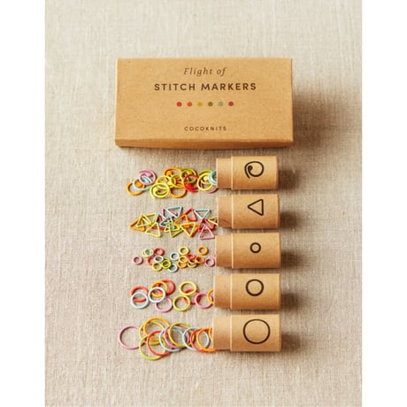 Cocoknits Flight of Stitch Markers  マーカーの詰め合わせ