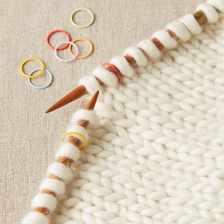 Cocoknits 　Colorful Ring Stitch Markers　輪っかのマーカー（3種類）