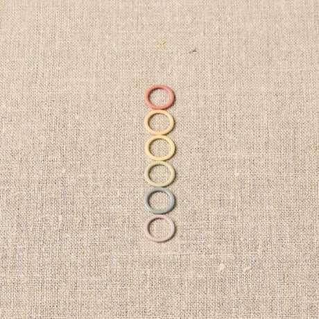 Earth Tone Ring Stitch Markers　　輪っかのマーカー　NEW!!