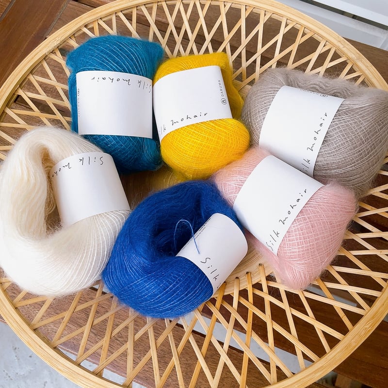 DARUMA シルクモヘア 25g玉 | EYLUL yarns