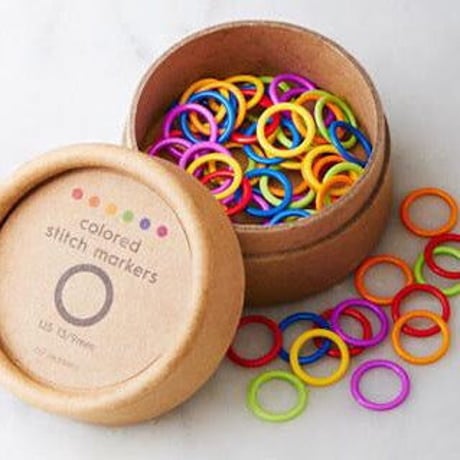 Cocoknits 　Colorful Ring Stitch Markers　輪っかのマーカー（3種類）