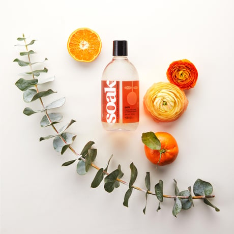 SOAK  すすぎのいらない　デリケート衣類用洗剤  90ml トラベルサイズ