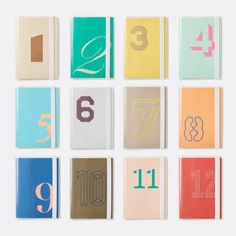 クリアーカバー付きDAILY NOTE/COLOR　FULLSET