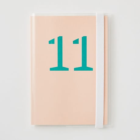クリアーカバー付きDAILY NOTE　「11」