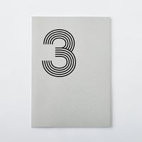 DAILY NOTE/MONOTONE　「3」