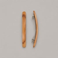 9505 Hairclip / Natural wood / extra slender shape / 6cm