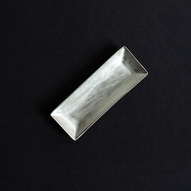 イタリア 長小皿 ピューター | 道具屋 nobori