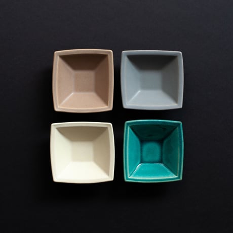 【新品・未使用】awabi ware アワビウェア　小鉢・豆皿セット awabi ware｜四方豆皿 - park(パーク) | キナリノモール