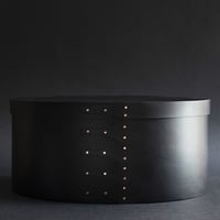 B5-3 シェーカーオーバルボックスS ブラック | 道具屋 nobori