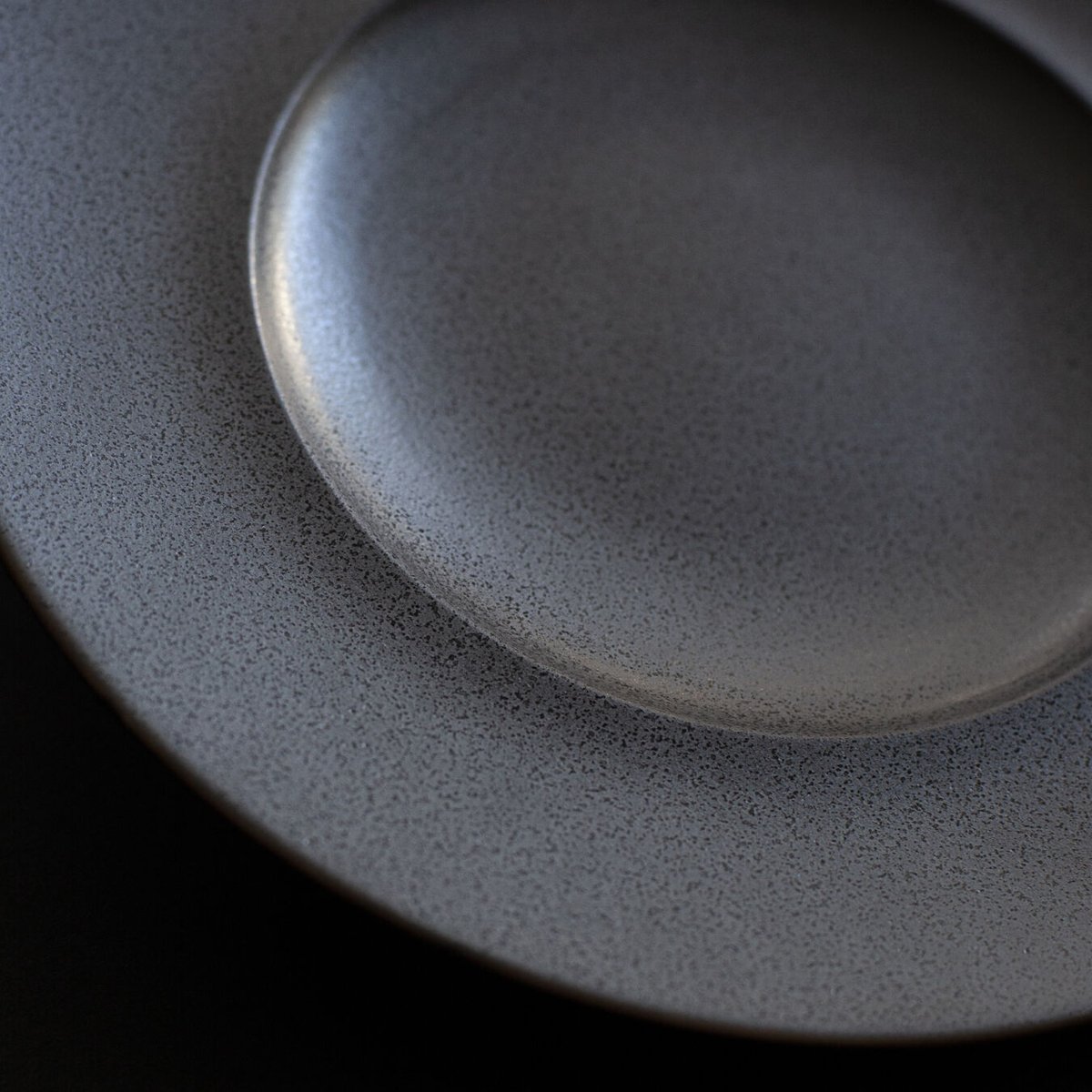 ラーゴ 9寸皿 鉄黒 | 道具屋 nobori