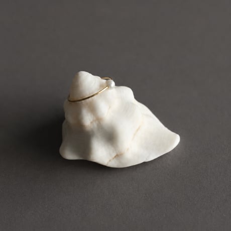 14ktg Bead Ring  White Pearl