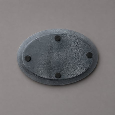 SANDSTONE SOAP DISH Black