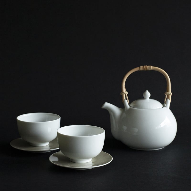 casane te 煎茶碗 白磁 | 道具屋 nobori